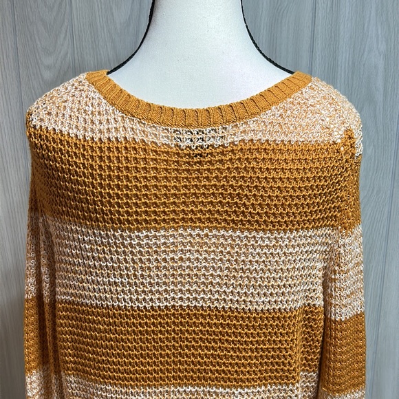 a.n.a striped knit sweater size XL - Picture 6 of 14